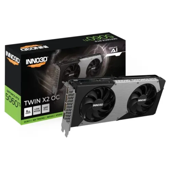 INNO3D GeForce RTX 5060 Ti 8GB TWIN X2 OC Graphics Card